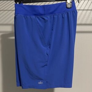 ALO Yoga Men’s Blue Repetition 7” Shorts
